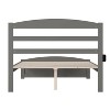 AFI Furnishings Warren Platform Bed F with Footboard AG - 4 of 4