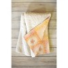 Iveta Abolina Cheerful Sun Check Fleece Blanket - Deny Designs - 2 of 2