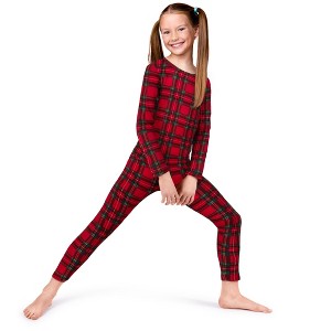 Rocky Thermal Underwear for Girls, Long Johns Fleece Lined Set, Shirt & Pants, Base Layer - 1 of 4