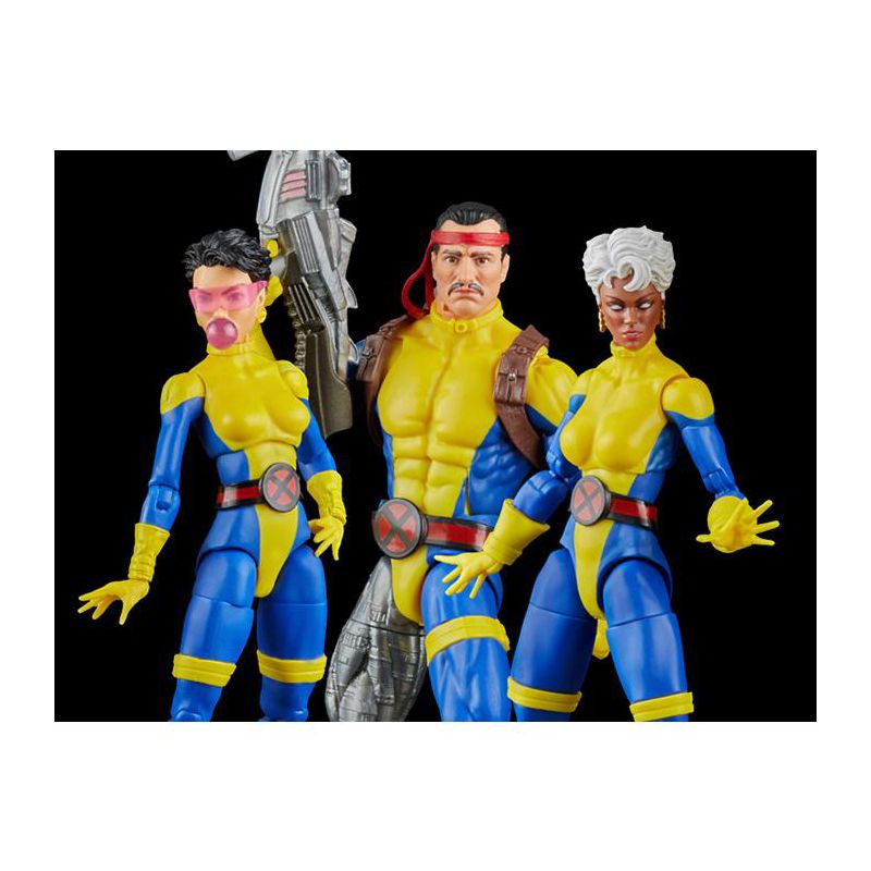 Forge, Storm, and Jubilee 6-inch Scale Three-Pack | The Uncanny X-Men | Marvel Legends 60th Anniversary Action figures, 5 of 7