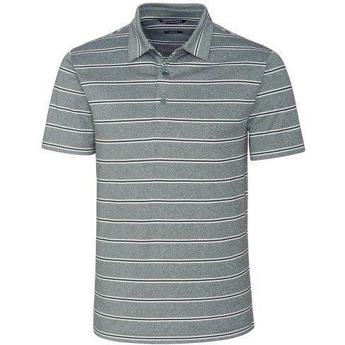 Forge Polo Heather Stripe Tailored Fit Shirt - Hunter - Xl : Target
