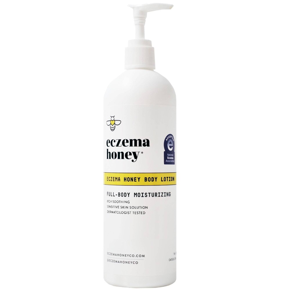 Photos - Cream / Lotion Eczema Honey Body Lotion - 16 oz