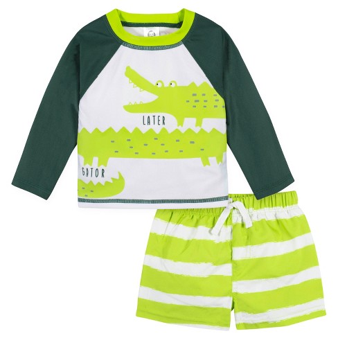 Gerber Baby Jungen Bade-Set - Rashguard Mit UV-Schu Produktbild-Vorschau 5