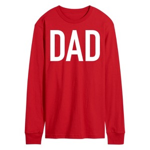 Men's - Instant Message - Dad Set Long Sleeve Graphic T-Shirt - 1 of 4