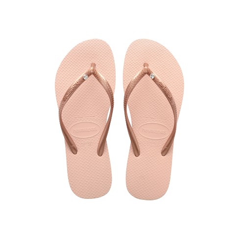 Crystal cheap flip flops