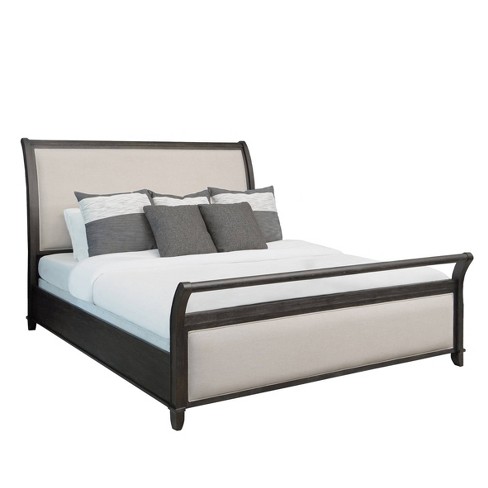 Target cheap sleigh bed