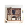 HomeStock Prosper  Freestanding Walk in Wood Closet System - 2 of 4
