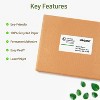 Avery EcoFriendly Recycled Shipping Labels, 2" x 4", White, Permanent Adhesive, Laser & Inkjet Printers, 250 Printable Labels (48263) - 2 of 4