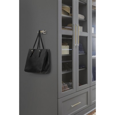 Polished Nickel and Golden Champagne Cabinet Bar Pull