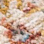 cream, denim, rust, light gray, medium gray, ice blue