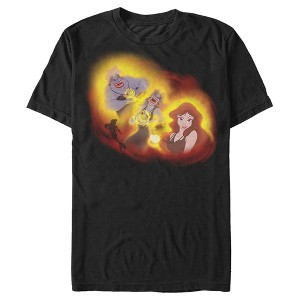 Men's The Little Mermaid Ursula and Vanessa Voice T-Shirt - 1 of 4