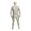 Silver Adult Costume Morphsuit - 3 of 4