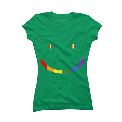Adult Design By Humans Pride Smile By Legato Tendo T-Shirt