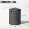 UPTIOT  50, 000 BTU Propane Outdoor Fire Column - 3 of 4
