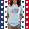 Simply Sage Market Women's Retro America The Beautiful Short Sleeve Garment Dyed Tee - 2 of 4