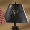 Park Designs Black Metal Willow Shade 12"D - 2 of 4