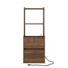 Vynxaria Multifunctional Bedside Table with Charging Ports and Lockable Storage - 4 of 4