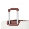 20" Luggage With TSA Lock, Hardshell Lightweight Carry On Hardside Luggage With Silent Spinner Wheels, Retro Travel Suitcase For Workers, White - 4 of 4