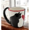 Kevins Gift Shoppe Ceramic Black and White Cat Mug - image 4 of 4