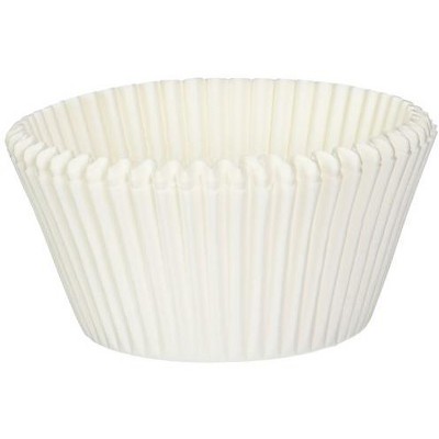 Norpro Giant Muffin Cups, White, Pack of 48