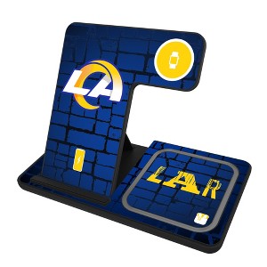 NFL NFC Teams Brick Wall 15-Watt 3 in 1 Charging Station - 1 of 4