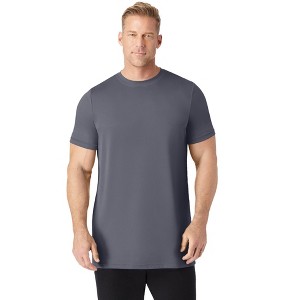 KingSize No Sweat Longer-Length Short Sleeve Crewneck Tee - 1 of 4