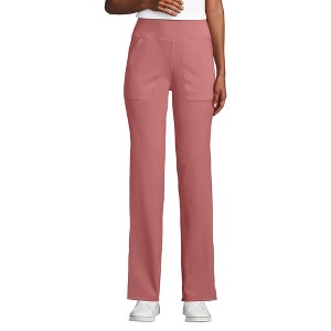 Lands' End Women's Active Hi Impact High Rise Straight Leg Pants - 1 of 3