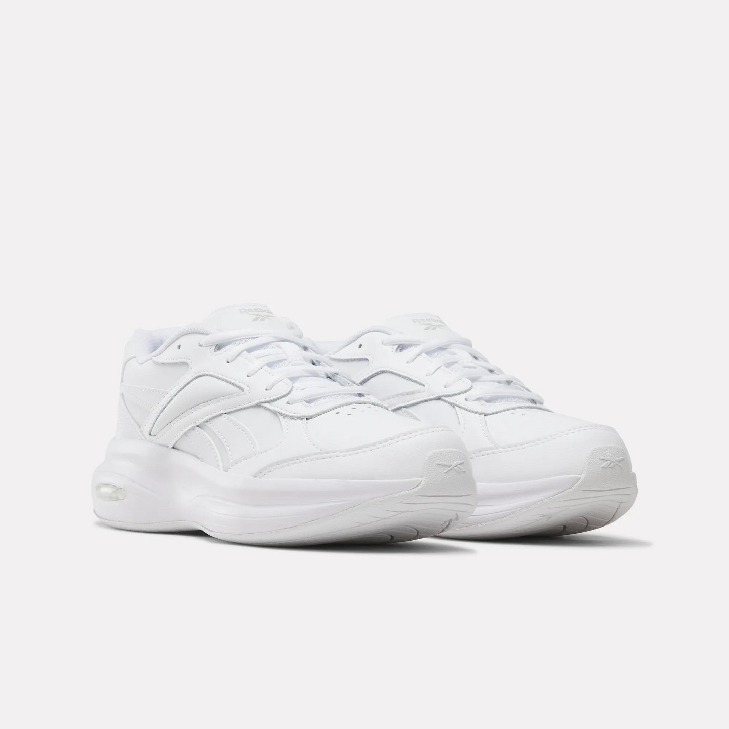 Женские кроссовки Reebok DMX Comfort + Walk Ultra Shoes Size 11 AHA - White/White/White, цвет: Белый — фото 4