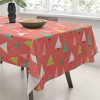 Lathe & Quill Holly Jolly Trees - Tablecloth Society6 - 3 of 3