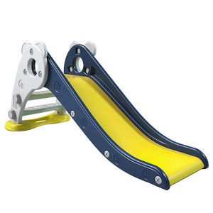 GustoWave Toddler Slides for Age 1-3 Kids Baby Plastic Slides Indoor Playset Outdoor Playground Climber Freestanding Playset Game - 1 of 4