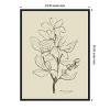 Amanti Art Floral 1 by Dan Hobday Canvas Wall Art Print Framed - 3 of 4