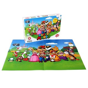 Winning Moves Games Mario and Friends 500 Piece Jigsaw Puzzle - 1 of 4