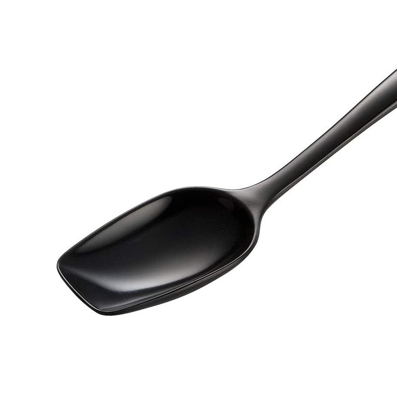 Gourmac Black 10" Melamine Serving Spoon, 2 of 4