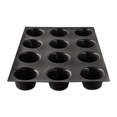 Flexipan Original 12 Muffin Mold, Non-Stick, Handcrafted in France, Trusted by Chefs, Food Safe Certified
