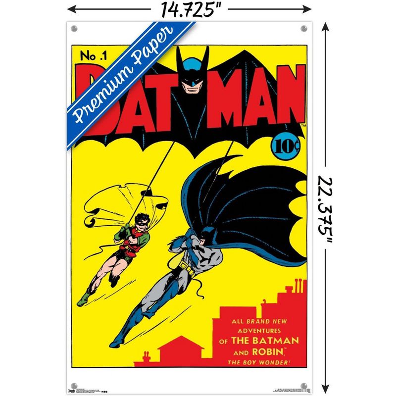 Trends International DC Comics - Batman - Cover #1 Unframed Wall Poster Prints, 3 of 7