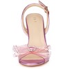 Allegra K Women's Slingback Rhinestone Open Toe Stiletto Heels Sandals - 2 of 4