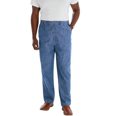 KingSize Men's Big & Tall Knockarounds Full-Elastic Waist Pants
