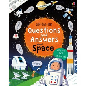 Lift-The-Flap Questions and Answers about Space - by  Katie Daynes (Board Book) - 1 of 1