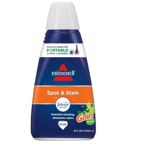 BISSELL 32oz Spot & Stain with Febreze Original Gain Scent Formula - 3968: Liquid Cleaner for Upholstery, Carpet, Pet Beds - image 1 of 2