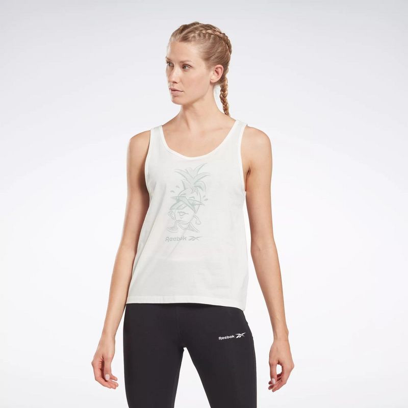 Reebok Quirky Tee Womens Athletic Tank Tops, 1 of 7