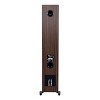 Elac UFR52 5.25 Inch Floorstanding Speaker - Each (Walnut/Black) - 3 of 4