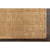 Mark & Day Silloth 2'x3' Rectangle Woven Indoor Area Rugs Camel: Rustic Jute, Stain-Resistant, Pet Friendly, Bohemian Decor - 2 of 3