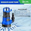 Silvel 1HP Submersible Water Pump 5000GPH, Thermoplastic Portable Transfer Pump for Swimming Pool Garden Pond Basement, 26ft Cord - 3 of 4
