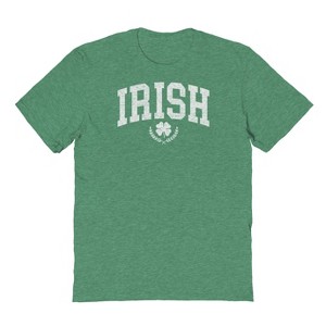 Rerun Island Men's Irish Collegiate 01 Short Sleeve Graphic Cotton T-Shirt - 1 of 1