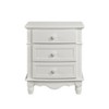 NicBex Nightstand with Drawers,Side Table with Wood Frame and Pulls,Modern Bedside Table for Bedroom,Living Room - 3 of 4