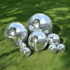 Yescom 20" Large Disco Ball Mirror Big Hanging Glass Decor for 70s 80s Party Events Wedding DJ Dance Club Stage Lighting Silver - 4 of 4