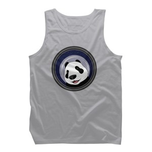 Men's Design By Humans Cosmopanda By Alpri Tank Top - 1 of 4