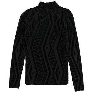 bar III Womens Burnout Knit Blouse - 1 of 2