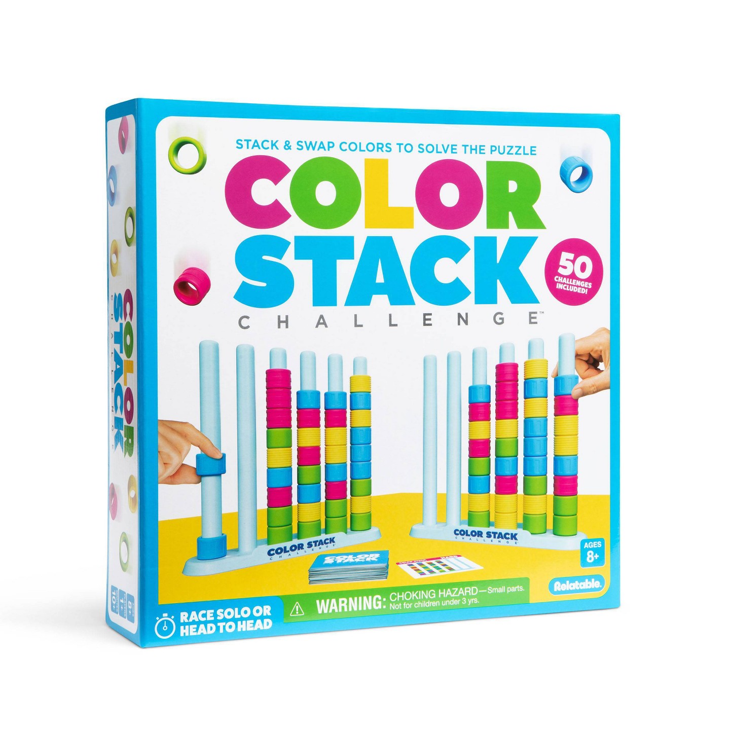Детская игрушка What Do You Meme? Color Stack Challenge, Puzzle Strategy Game — фото 1