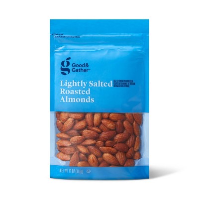 Lightly Salted Roasted Almonds - 11oz - Good & Gather™